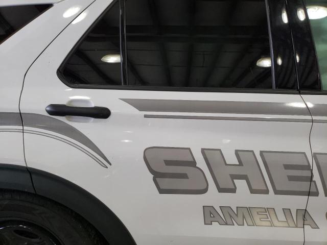 1FM5K8AB5NGB71335 - 2022 FORD EXPLORER POLICE INTERCEPTOR WHITE photo 11