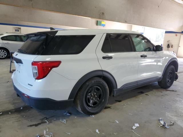 1FM5K8AB5NGB71335 - 2022 FORD EXPLORER POLICE INTERCEPTOR WHITE photo 3