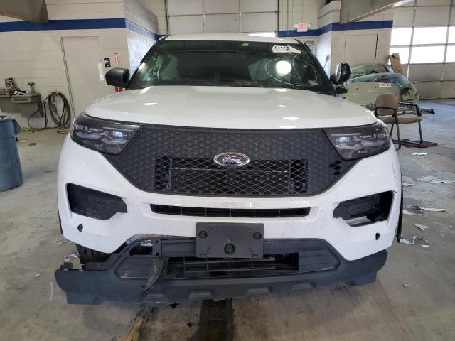 1FM5K8AB5NGB71335 - 2022 FORD EXPLORER POLICE INTERCEPTOR WHITE photo 5