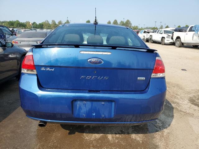 1FAHP36N49W179386 - 2009 FORD FOCUS SES BLUE photo 6