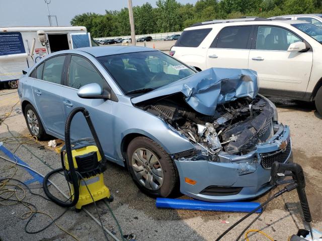 1G1PF5S97B7170638 - 2011 CHEVROLET CRUZE LT BLUE photo 4