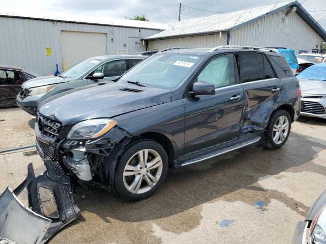 4JGDA5HB9DA206186 - 2013 MERCEDES-BENZ ML 350 4MATIC GRAY photo 1