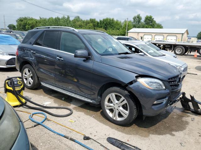 4JGDA5HB9DA206186 - 2013 MERCEDES-BENZ ML 350 4MATIC GRAY photo 4
