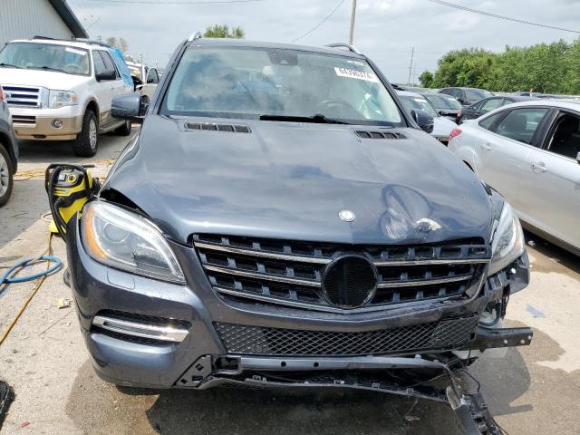 4JGDA5HB9DA206186 - 2013 MERCEDES-BENZ ML 350 4MATIC GRAY photo 5
