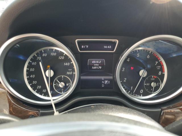 4JGDA5HB9DA206186 - 2013 MERCEDES-BENZ ML 350 4MATIC GRAY photo 9