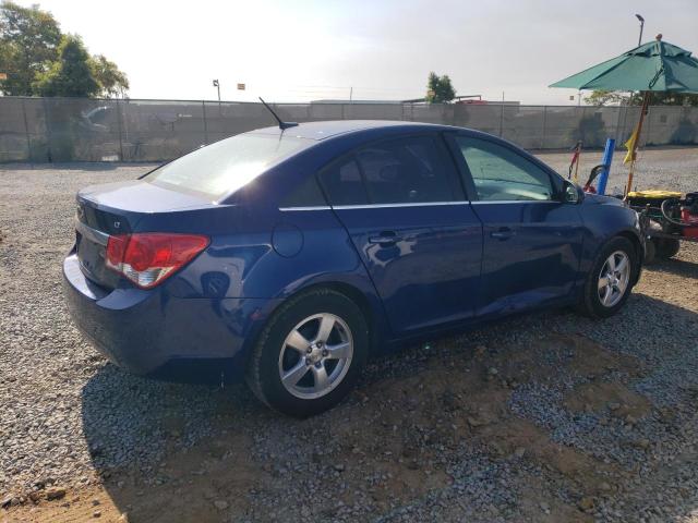 1G1PF5SC1C7119794 - 2012 CHEVROLET CRUZE LT BLUE photo 3