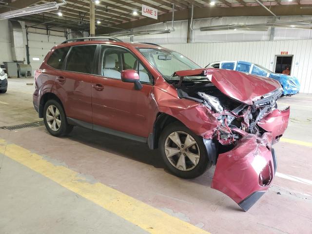 JF2SJAFC3GH417042 - 2016 SUBARU FORESTER 2.5I PREMIUM წითელი ფოტო 4