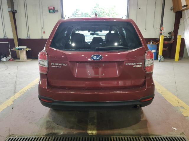 JF2SJAFC3GH417042 - 2016 SUBARU FORESTER 2.5I PREMIUM წითელი ფოტო 6