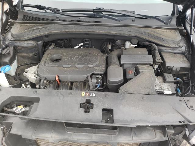 5NMS3CAD5LH279758 - 2020 HYUNDAI SANTA FE SEL GRAY photo 11