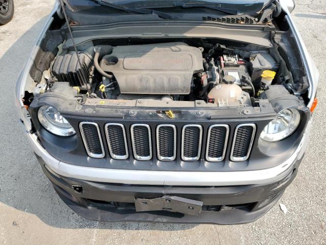 ZACCJBBB5HPG31787 - 2017 JEEP RENEGADE LATITUDE SILVER photo 12