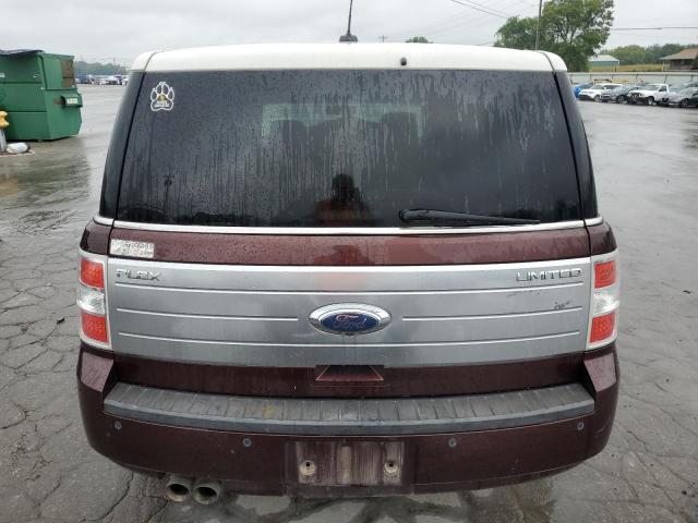 2FMDK53C39BA36206 - 2009 FORD FLEX LIMITED MAROON photo 6