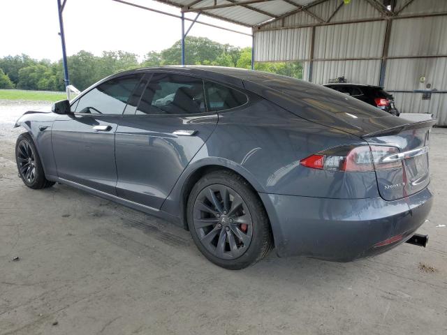 5YJSA1E40GF166764 - 2016 TESLA MODEL S CHARCOAL photo 2