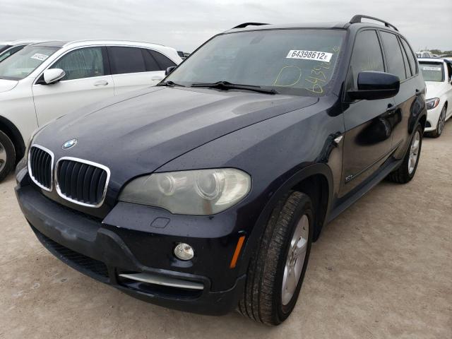 5UXFE43598L033162 - 2008 BMW X5 3.0I BLUE photo 2