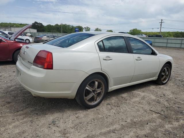 4A3AB36F88E017202 - 2008 MITSUBISHI GALANT ES WHITE photo 3