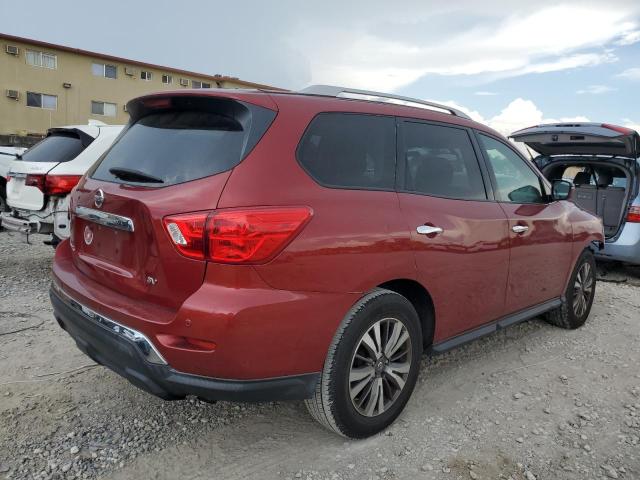 5N1DR2MN6HC651082 - 2017 NISSAN PATHFINDER S BURGUNDY photo 3