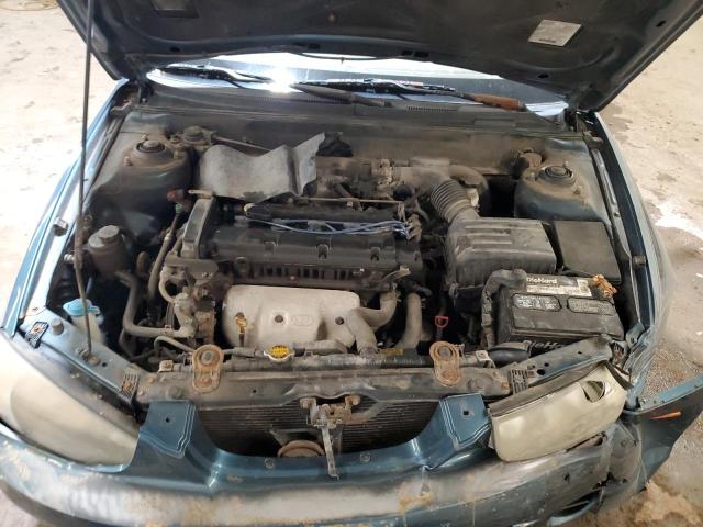 KMHDN45D31U052766 - 2001 HYUNDAI ELANTRA GLS BLUE photo 11