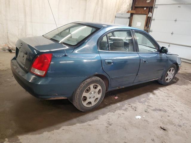 KMHDN45D31U052766 - 2001 HYUNDAI ELANTRA GLS BLUE photo 3