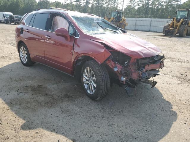 LRBFX2SA1KD006309 - 2019 BUICK ENVISION ESSENCE RED photo 4