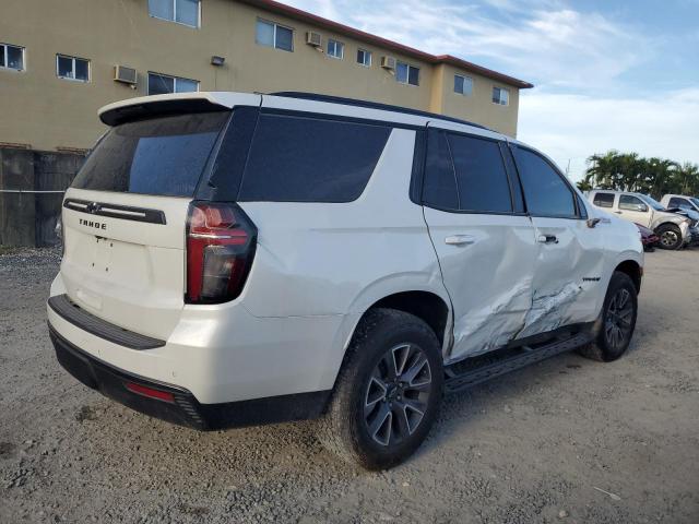 1GNSKPKD2NR264021 - 2022 CHEVROLET TAHOE K1500 Z71 WHITE photo 3