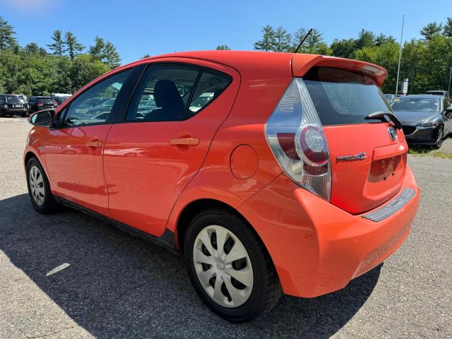 JTDKDTB39C1007033 - 2012 TOYOTA PRIUS C ORANGE photo 3