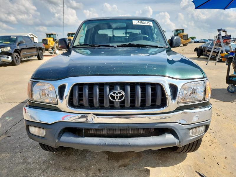 5TEGN92N93Z281975 - 2003 TOYOTA TACOMA DOUBLE CAB PRERUNNER GREEN photo 5