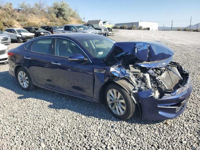 5XXGU4L31JG188656 - 2018 KIA OPTIMA EX BLUE photo 4
