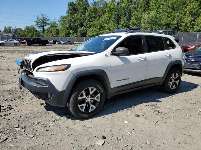 1C4PJMBB8GW197671 - 2016 JEEP CHEROKEE TRAILHAWK WHITE photo 1