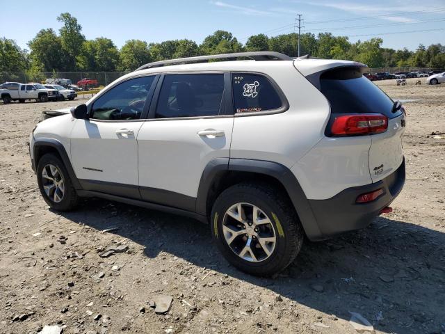 1C4PJMBB8GW197671 - 2016 JEEP CHEROKEE TRAILHAWK WHITE photo 2