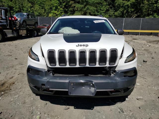 1C4PJMBB8GW197671 - 2016 JEEP CHEROKEE TRAILHAWK WHITE photo 5
