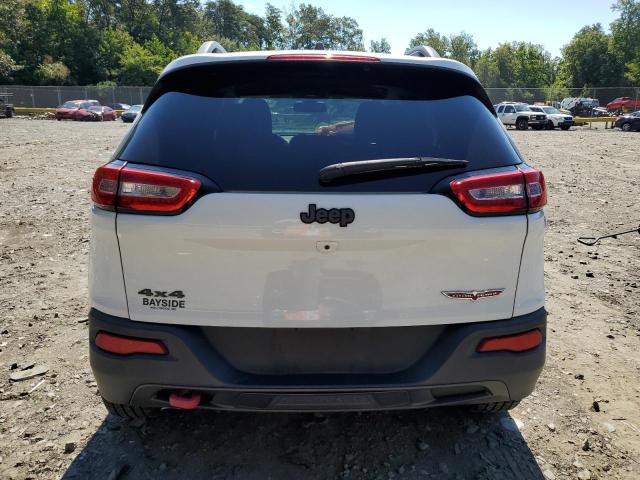 1C4PJMBB8GW197671 - 2016 JEEP CHEROKEE TRAILHAWK WHITE photo 6