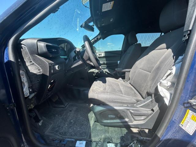 1FM5K8AC4NGA19359 - 2022 FORD EXPLORER POLICE INTERCEPTOR Көк фото 7