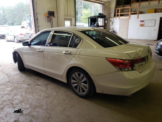 1HGCP3F81CA000998 - 2012 HONDA ACCORD EXL WHITE photo 2