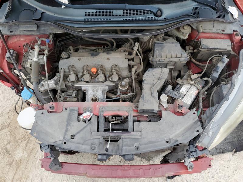 3CZRU6H55JM705108 - 2018 HONDA HR-V EX წითელი ფოტო 11