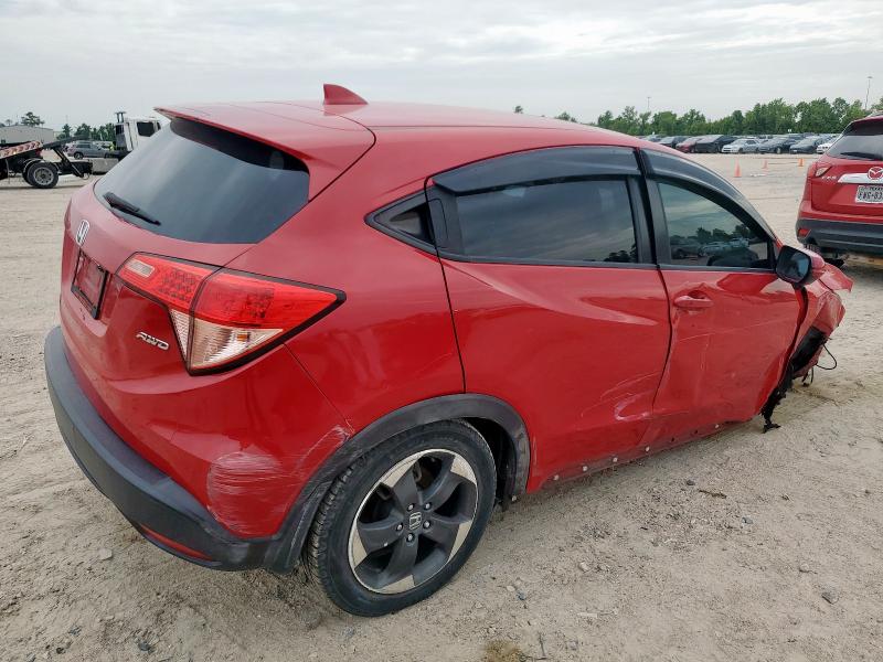 3CZRU6H55JM705108 - 2018 HONDA HR-V EX წითელი ფოტო 3