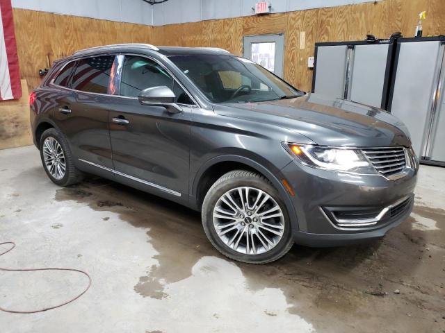 2LMPJ8LR7JBL19643 - 2018 LINCOLN MKX RESERVE Szary zdjęcie 4