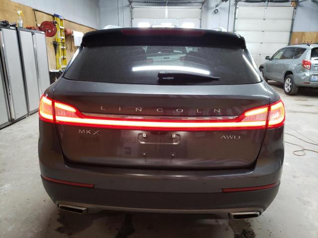 2LMPJ8LR7JBL19643 - 2018 LINCOLN MKX RESERVE Szary zdjęcie 6