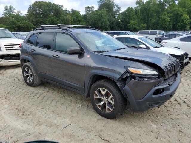 1C4PJMBS4EW255420 - 2014 JEEP CHEROKEE TRAILHAWK 灰色 照片 4