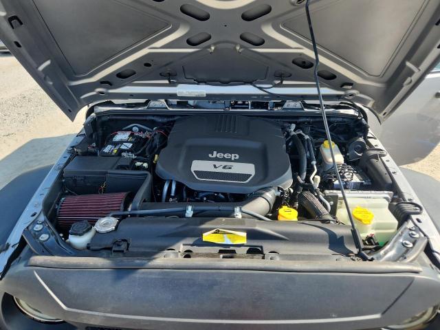 1C4BJWDG6HL636058 - 2017 JEEP WRANGLER U SPORT GRAY photo 12