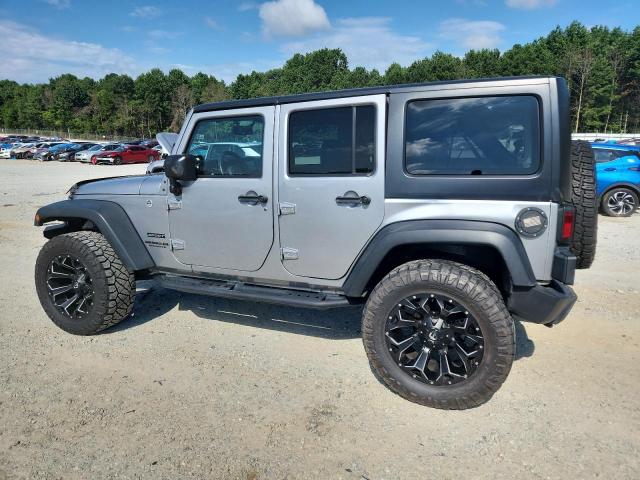 1C4BJWDG6HL636058 - 2017 JEEP WRANGLER U SPORT GRAY photo 2