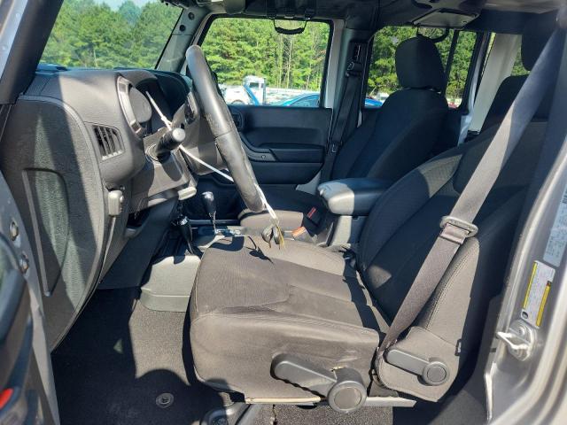 1C4BJWDG6HL636058 - 2017 JEEP WRANGLER U SPORT GRAY photo 7