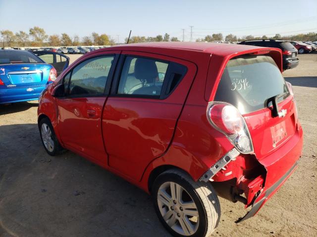 KL8CA6S99FC752420 - 2015 CHEVROLET SPARK LS RED photo 2