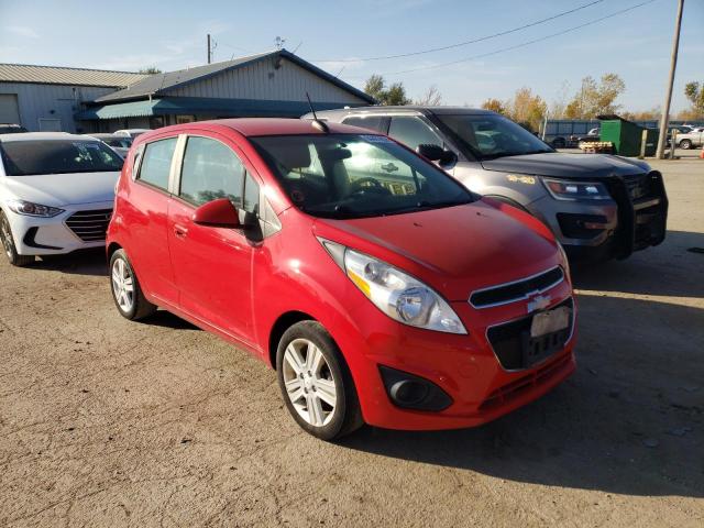 KL8CA6S99FC752420 - 2015 CHEVROLET SPARK LS RED photo 4