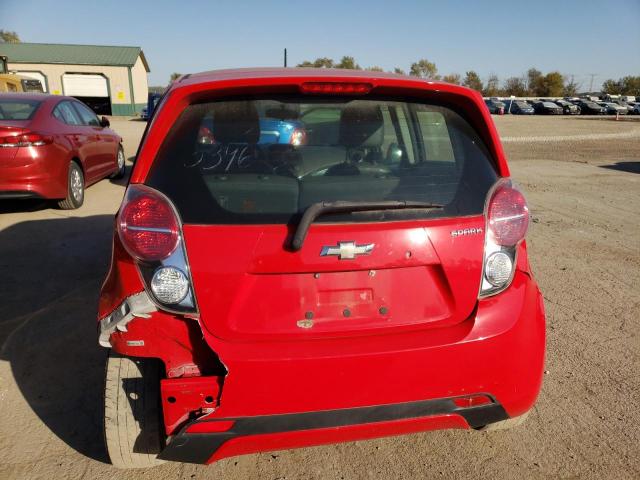 KL8CA6S99FC752420 - 2015 CHEVROLET SPARK LS RED photo 6