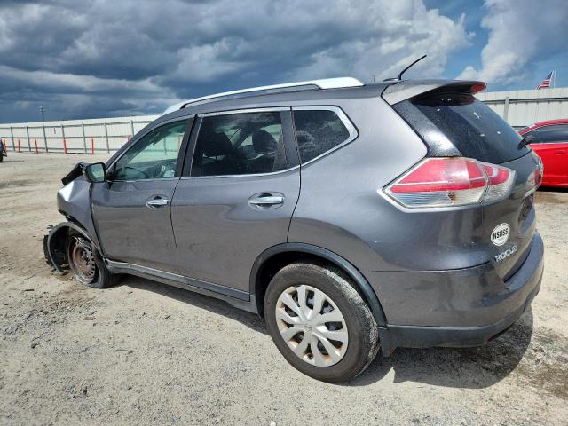 KNMAT2MT9GP661393 - 2016 NISSAN ROGUE S GRAY photo 2