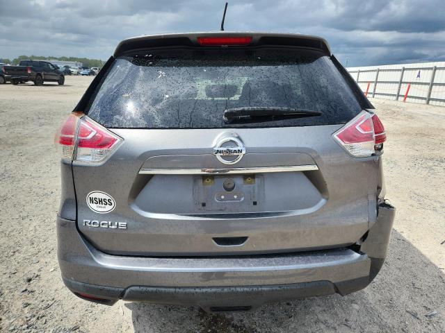 KNMAT2MT9GP661393 - 2016 NISSAN ROGUE S GRAY photo 6