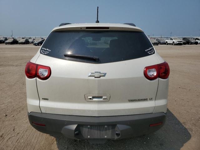 1GNKVGED8CJ321059 - 2012 CHEVROLET TRAVERSE LT WHITE photo 6