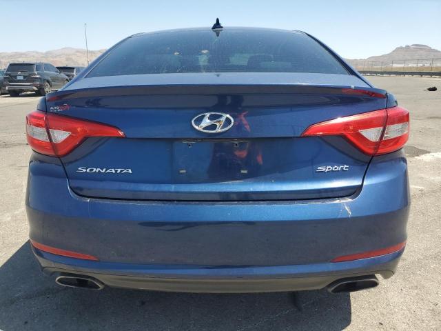 5NPE34AF6GH272525 - 2016 HYUNDAI SONATA SPORT 蓝色 照片 6