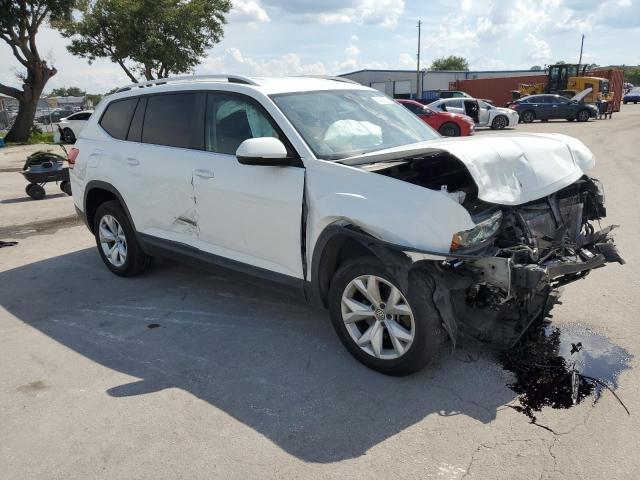 1V2LR2CA5KC533495 - 2019 VOLKSWAGEN ATLAS SE Белый фото 4