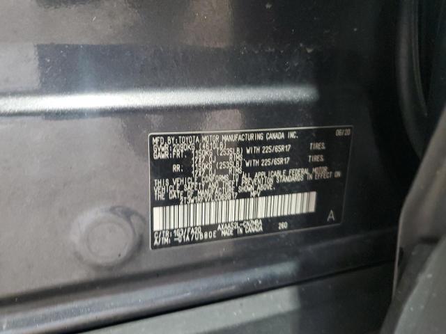 2T3W1RFV7LC069817 - 2020 TOYOTA RAV4 XLE GRAY photo 13