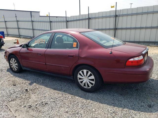 1MEFM50U75A616096 - 2005 MERCURY SABLE GS BURGUNDY photo 2